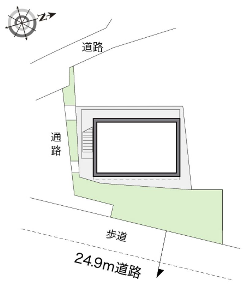 レオパレスパールマノワール 配置図