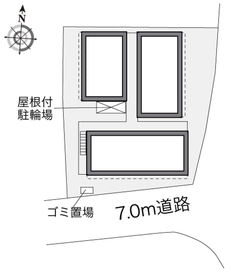 レオパレスリト 配置図