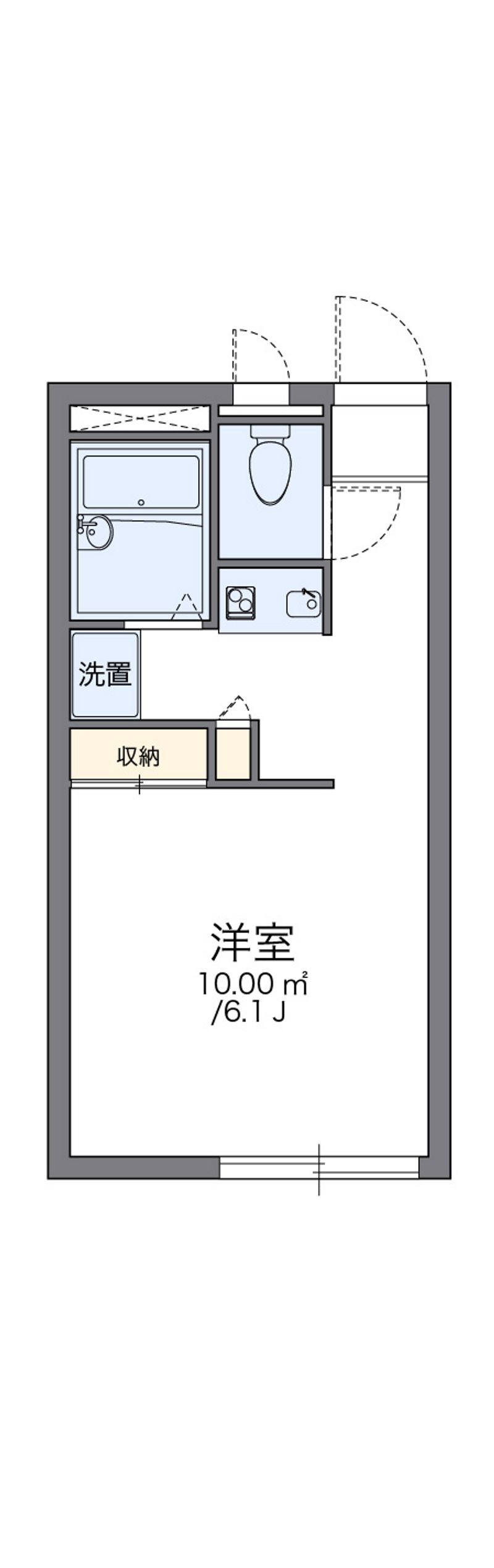 レオパレスＪＯＹ 間取図