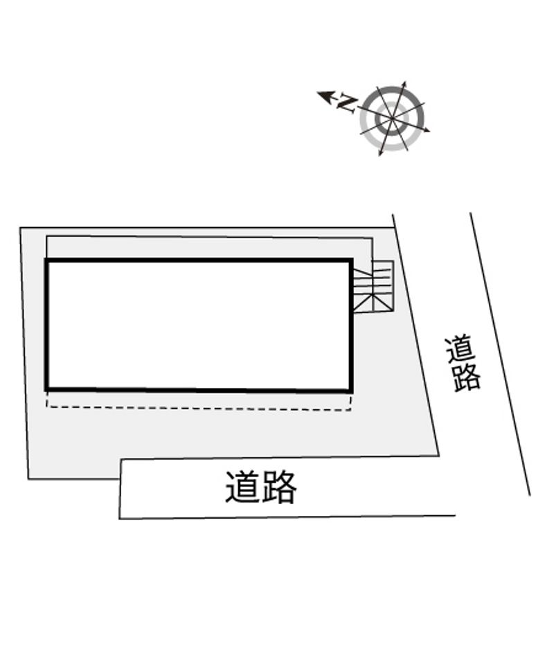 レオパレス保土ヶ谷 配置図