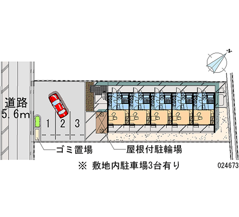 レオパレス幸 共用部分