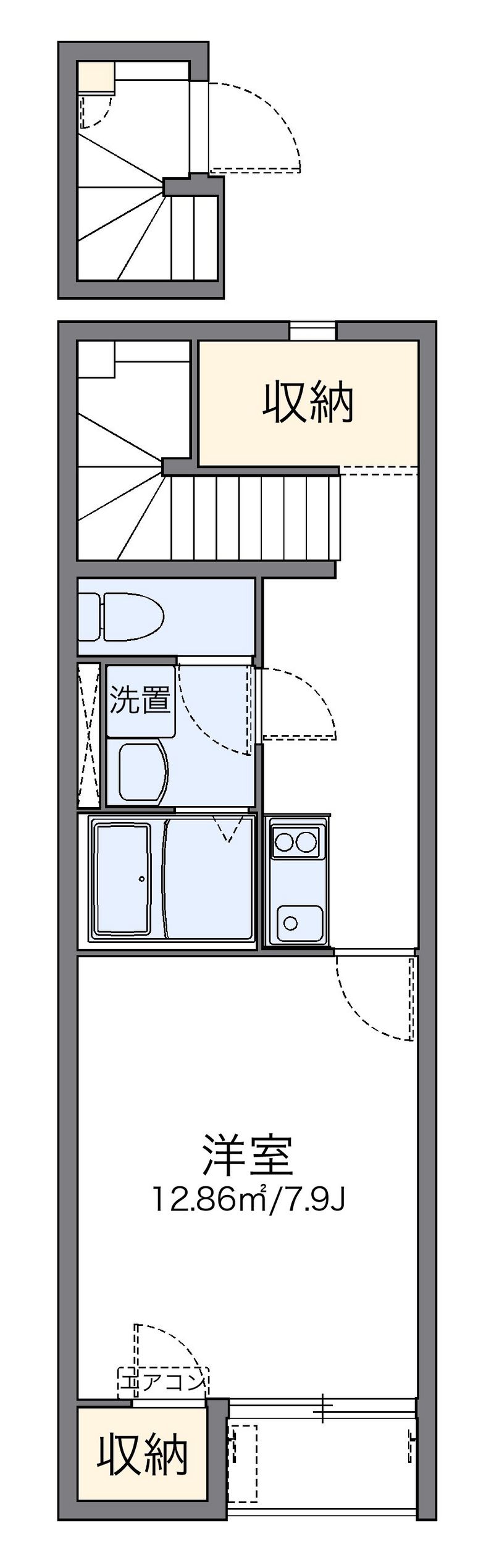 レオネクストＴＥＮＳＹＯ 間取図