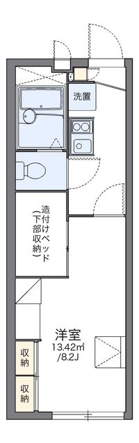 レオパレスＳｔａｎｚａ 間取り図