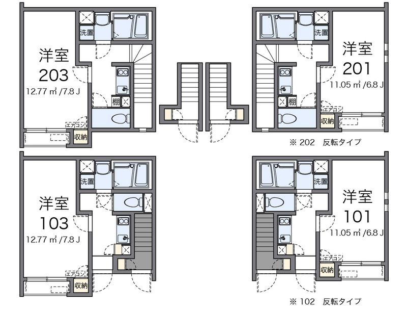 クレイノガーデン久が原 間取図