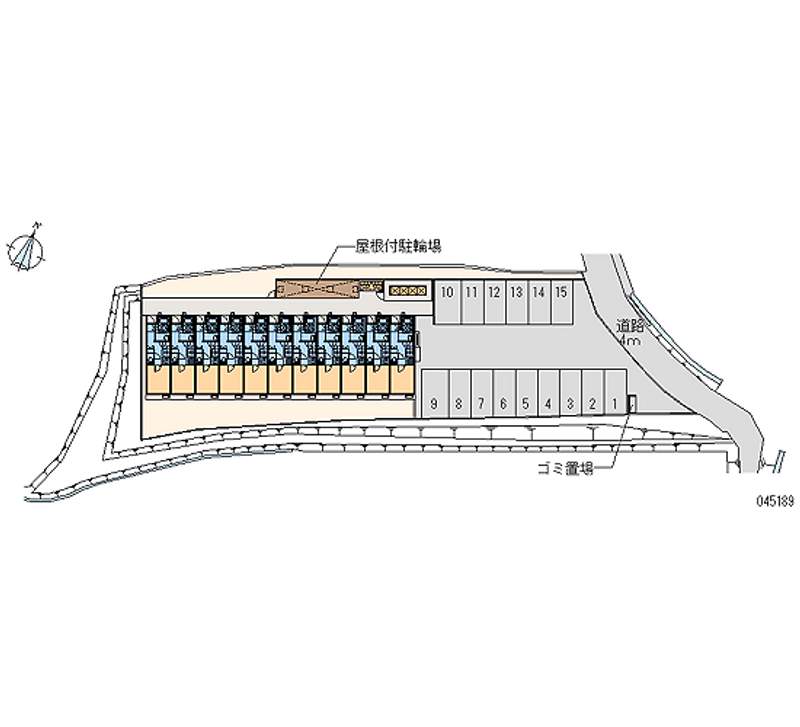 45189 Monthly parking lot