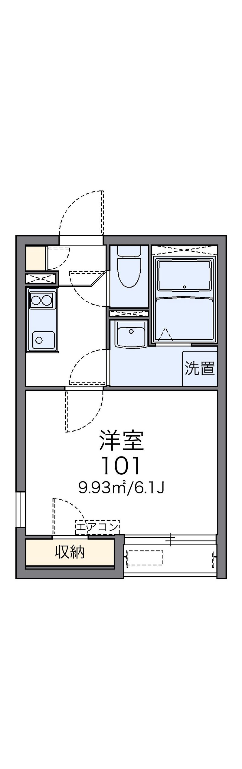 レオネクストバルーンモーリー 間取図