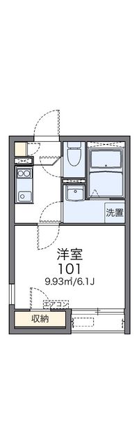 レオネクストバルーンモーリー 間取図