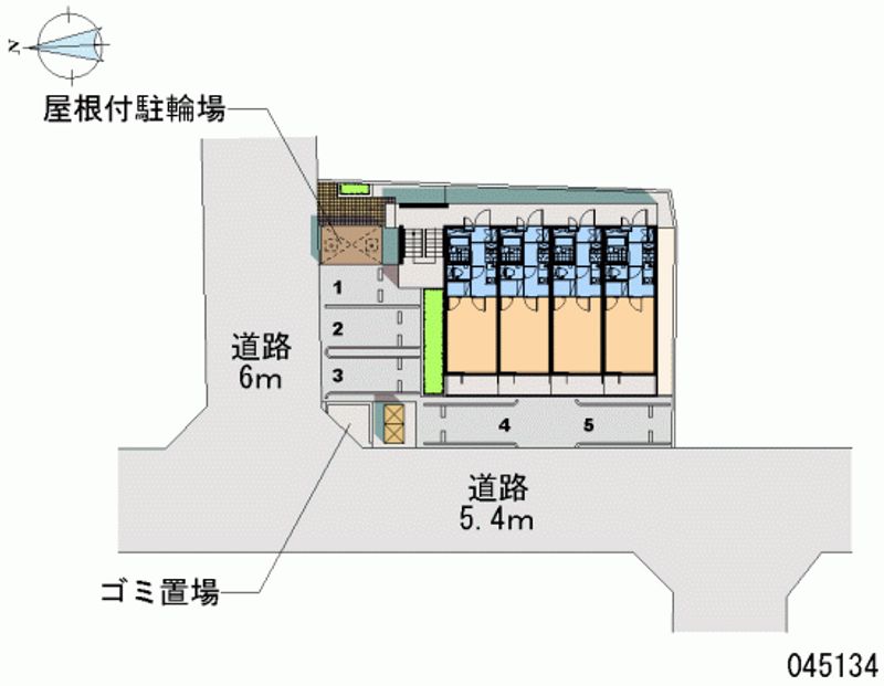 レオパレスエトワール則武 月極駐車場