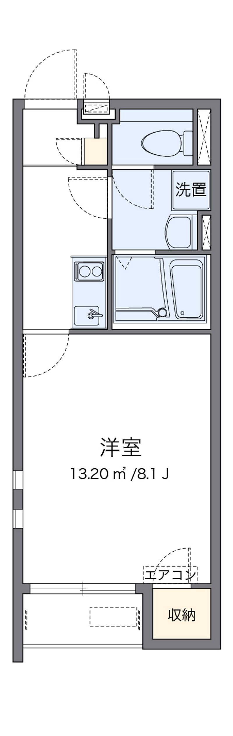 クレイノハピネス 間取図