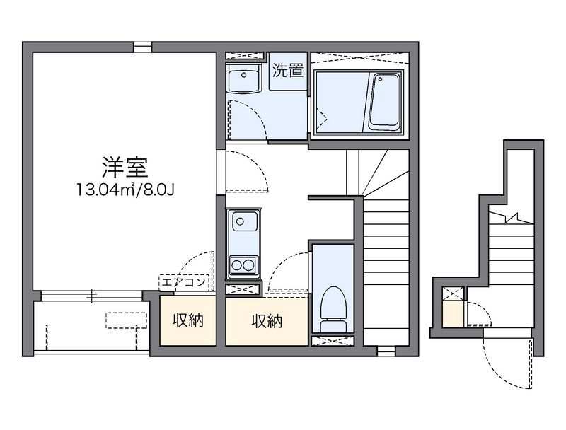 レオネクスト笹木野 間取図