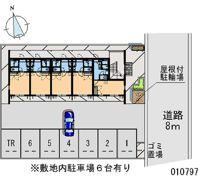 10797 Monthly parking lot