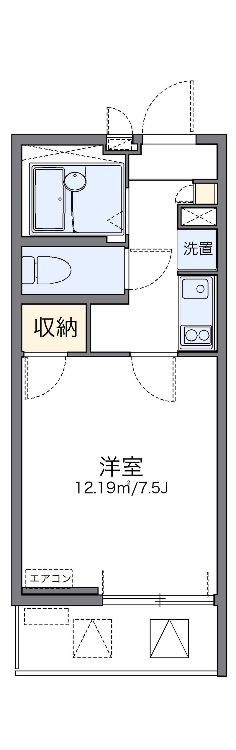 レオネクスト御影本町 間取図