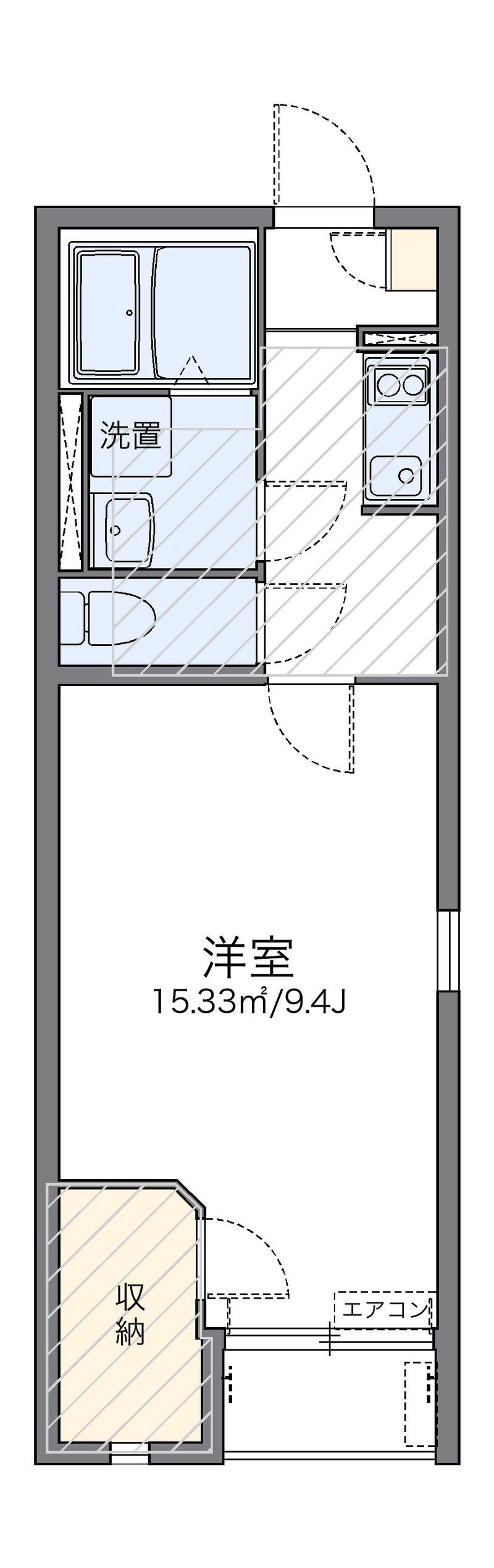 レオネクストウィル柏たなか 間取図