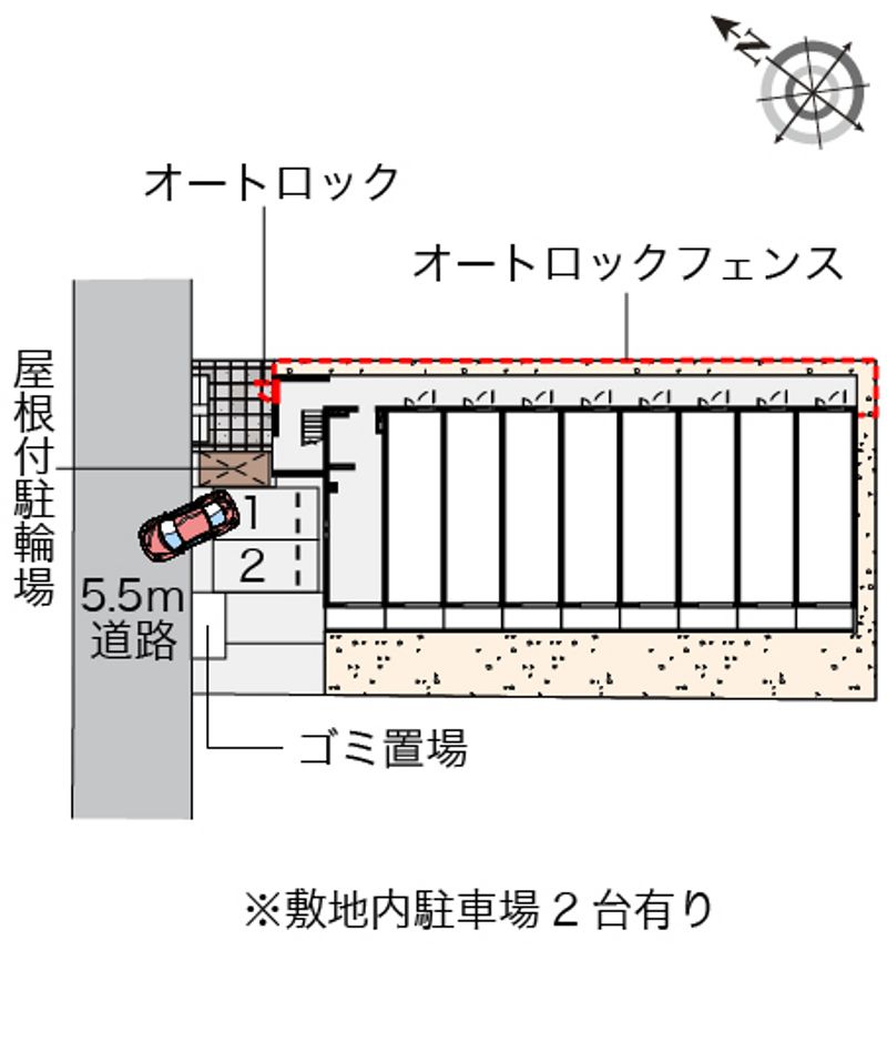 クレイノプレシャス　ＳＲＫ 配置図