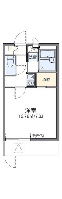 レオパレス橘 間取り図