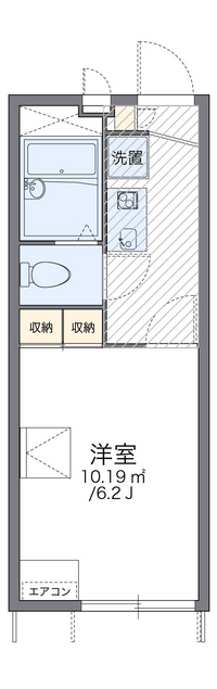 レオパレスＡＫＡＹＡＭＡ 間取り図