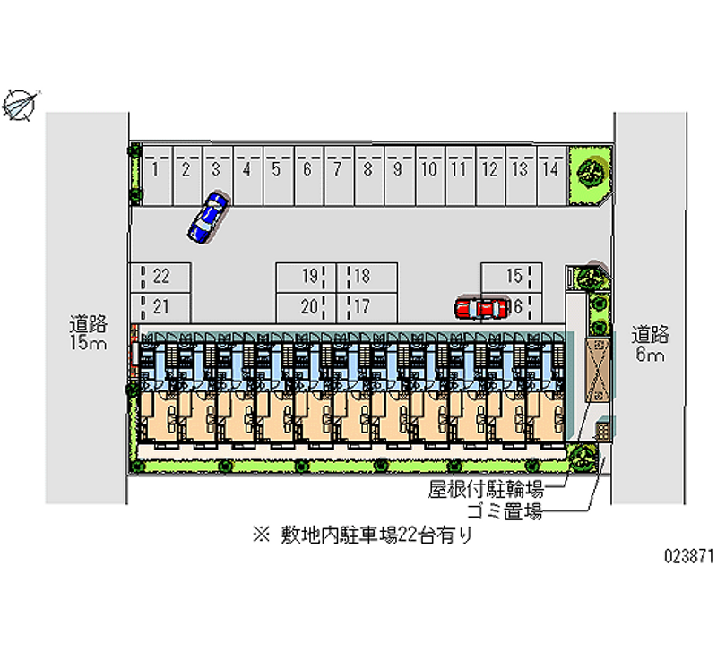 23871 Monthly parking lot