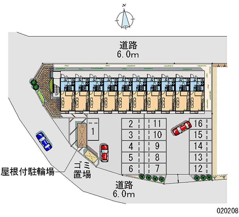 20208 Monthly parking lot