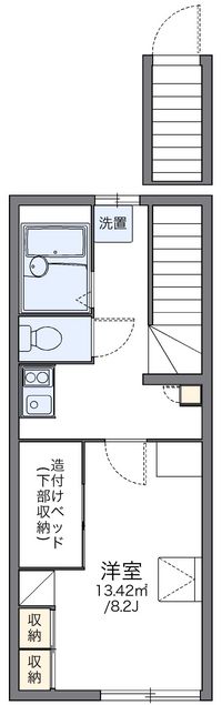 レオパレスＶｅｇｅｔａｂｌｅＩ 間取り図