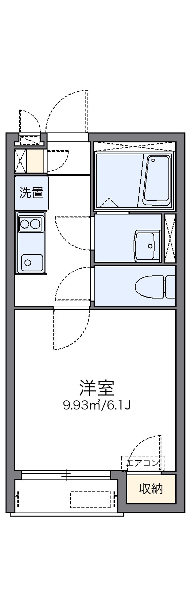 レオネクスト三艘 間取図