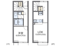 レオネクストＡＢＥ 間取り図