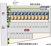 25158 Monthly parking lot