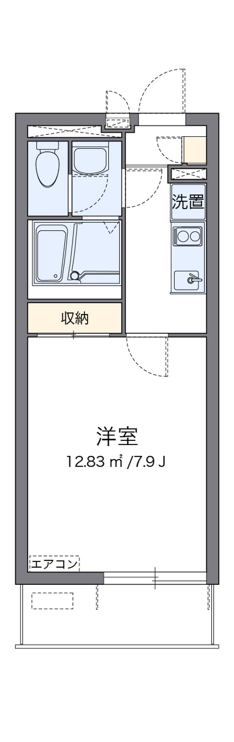 クレイノクレイ 間取図