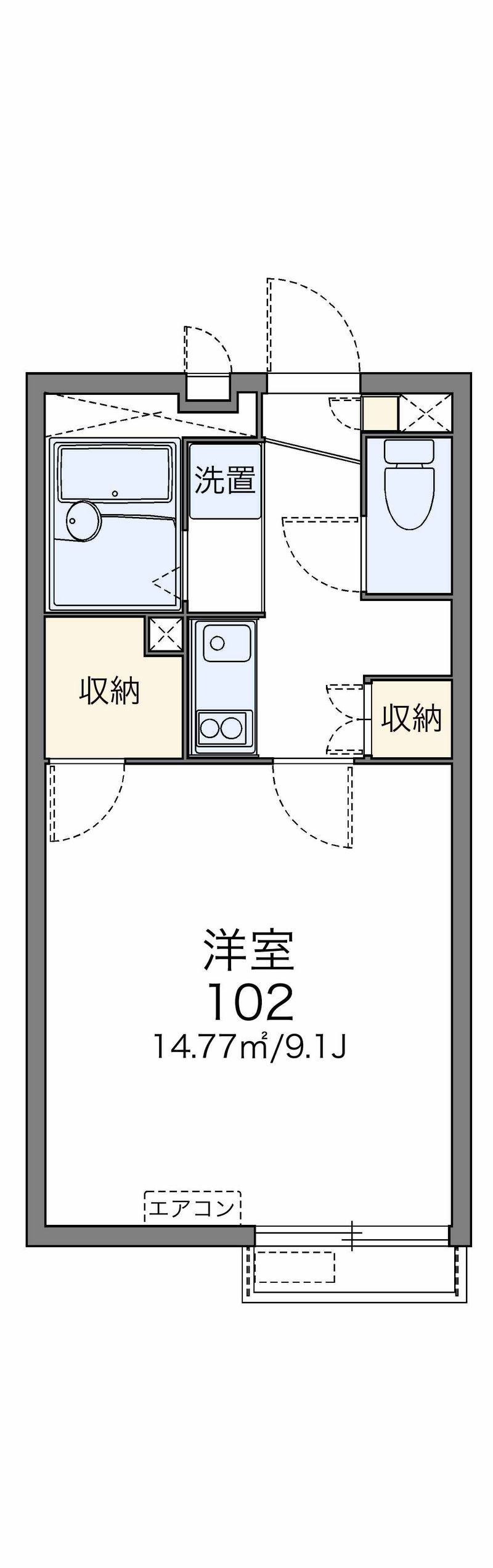 LEONEXT Fueki II Floor plan