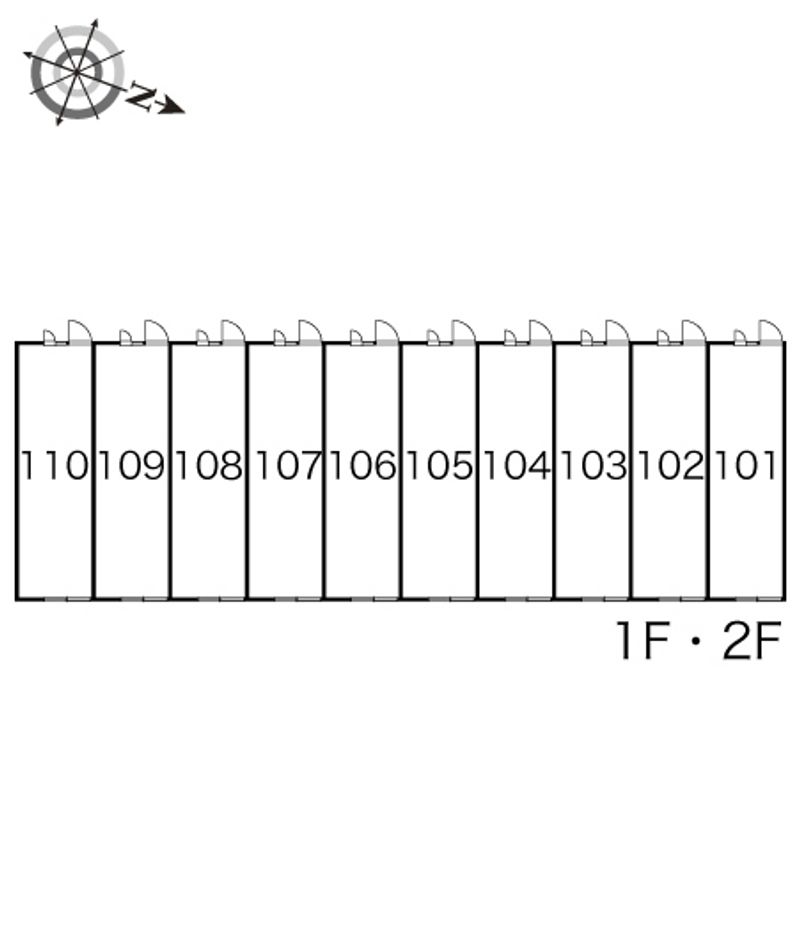 レオパレスＷＡＩＦＵ 間取配置図
