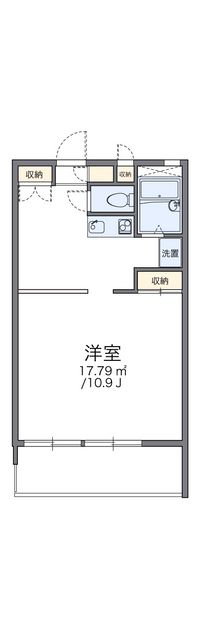 レオパレス杉本 間取り図