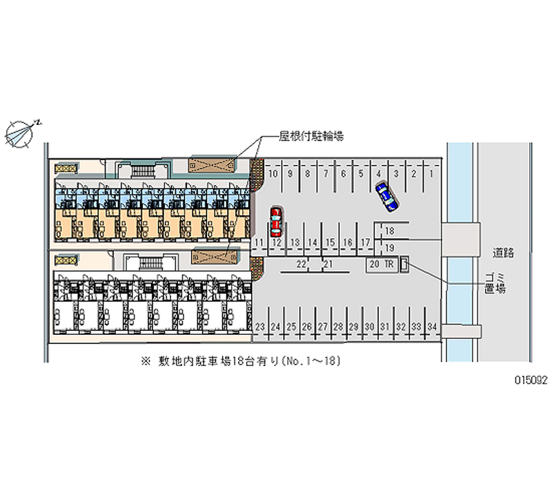 15092 bãi đậu xe hàng tháng