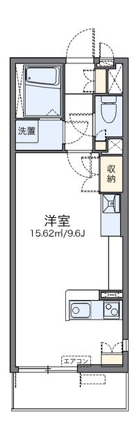 レオネクストヴィラージュ榴岡 間取り図