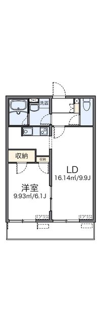 レオネクストゆずの木 間取り図