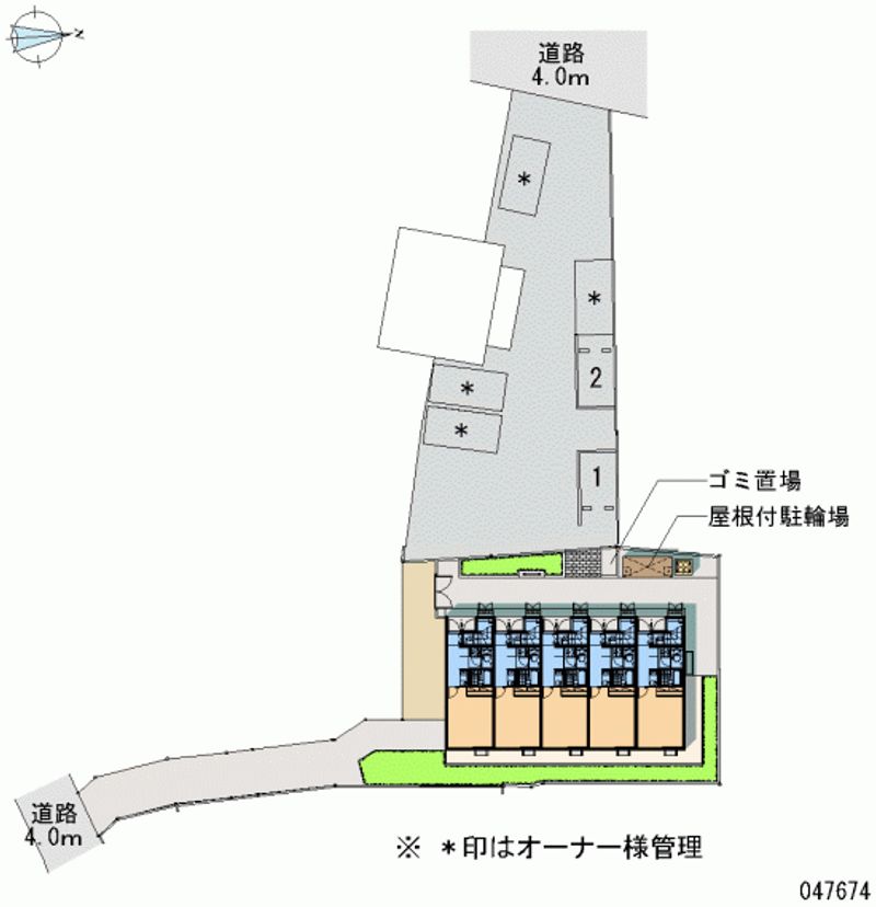 レオネクスト南町田第２ 月極駐車場