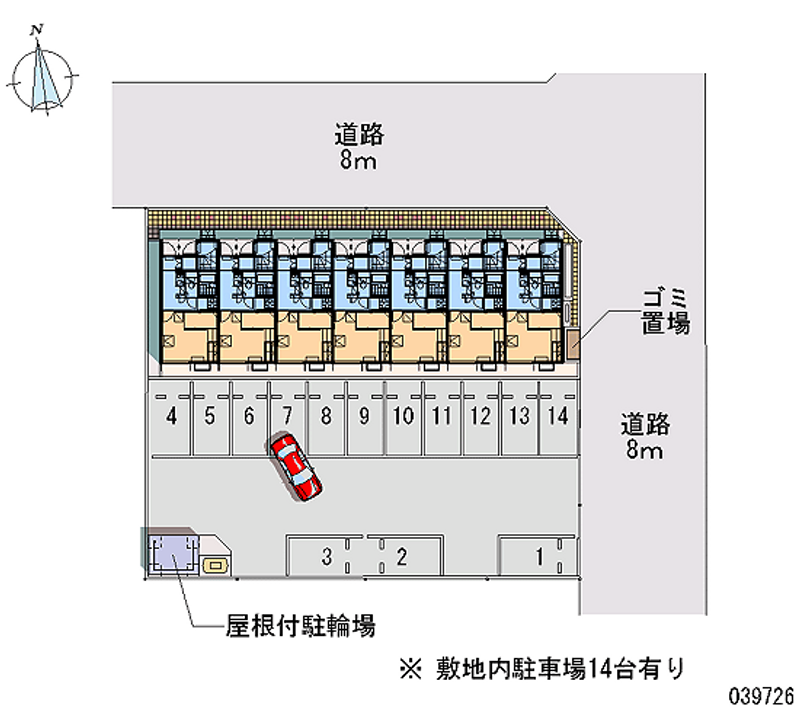 39726 bãi đậu xe hàng tháng