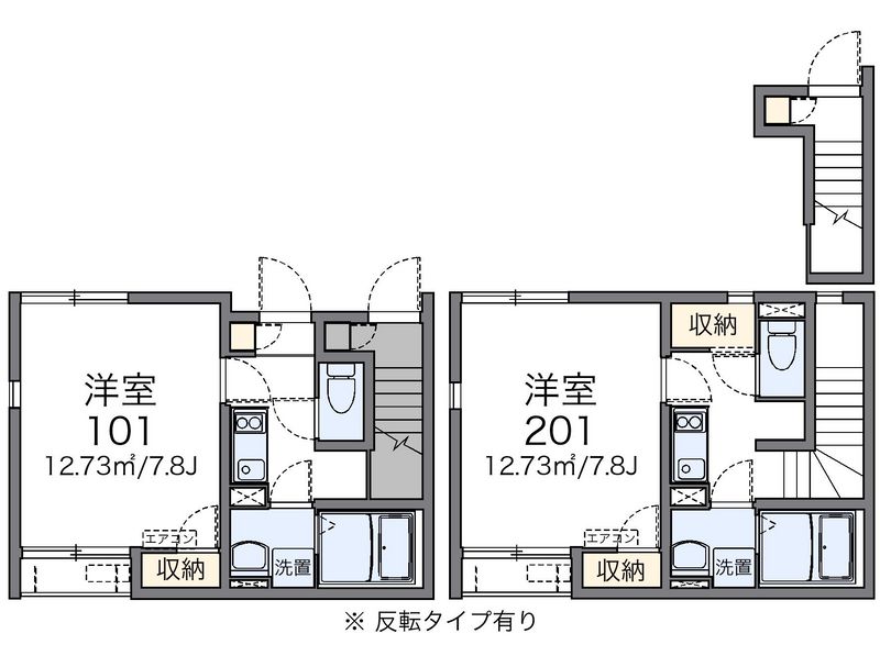 レオネクストクレストコート 間取図