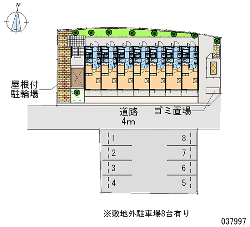 レオパレスＬＡ　ＣＡＳＡⅡ 月極駐車場