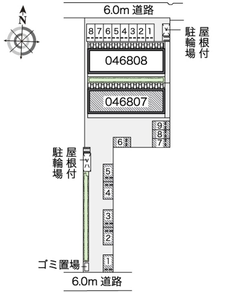 レオネクストＦＣブラボーＡ 配置図