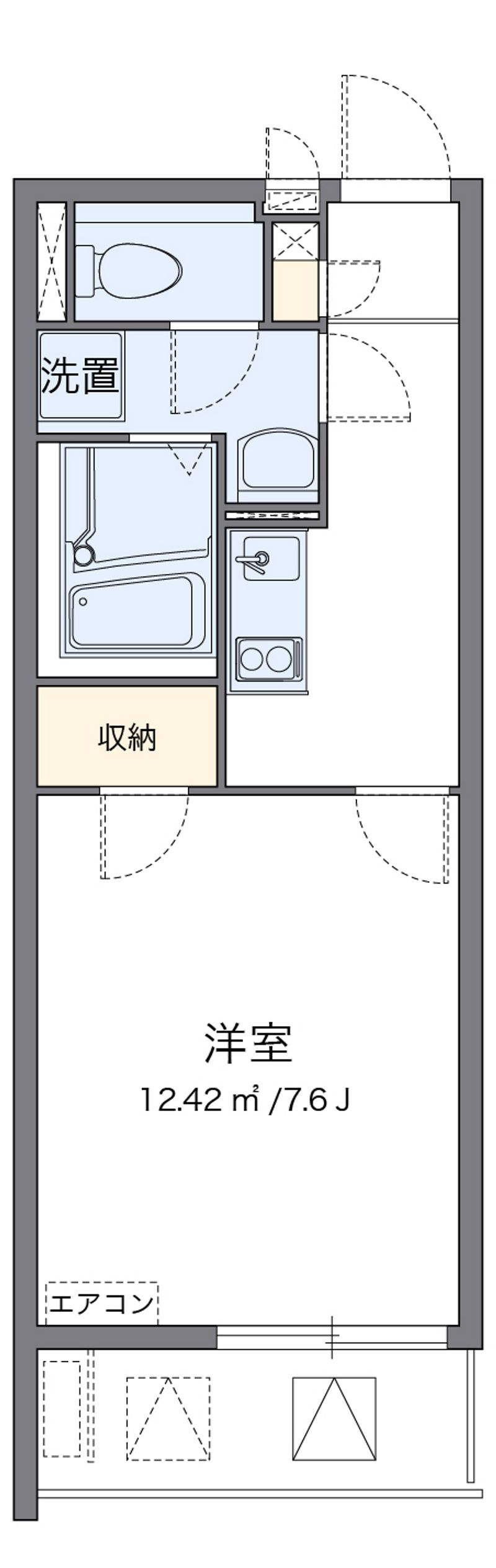 クレイノベラカーサ 間取図