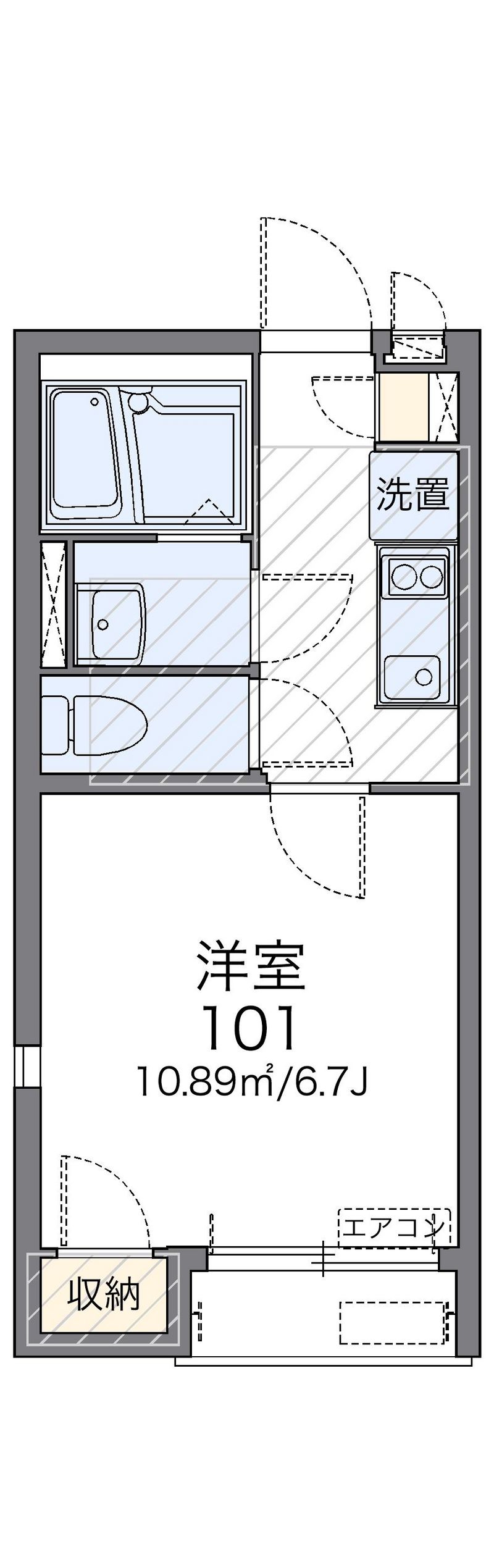 レオネクスト川島 間取図
