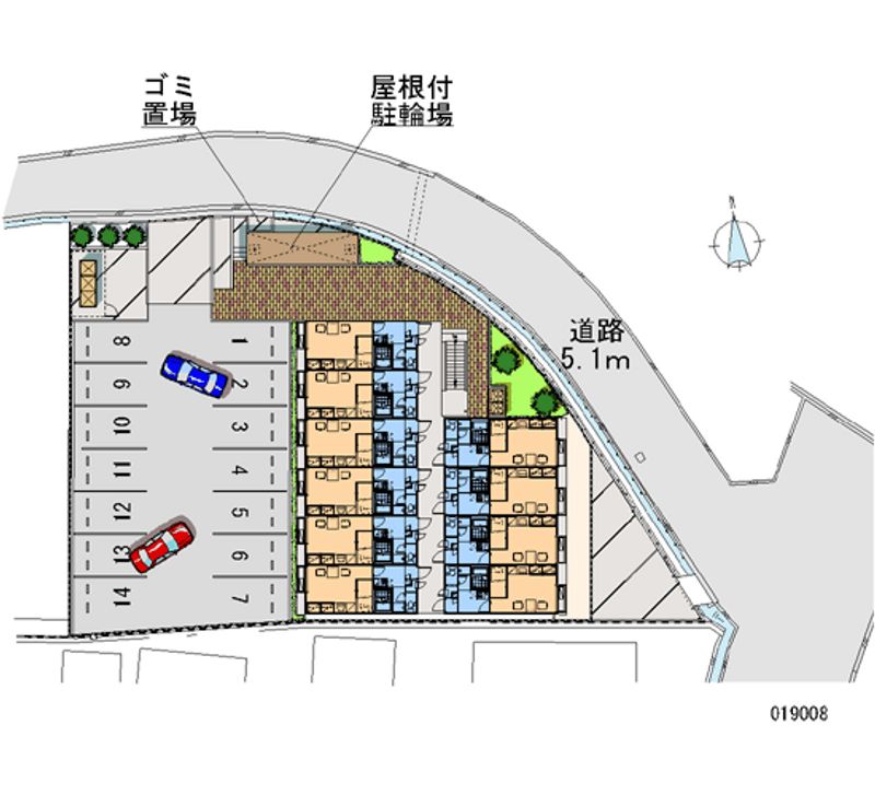 レオパレスぴゅあ 月極駐車場