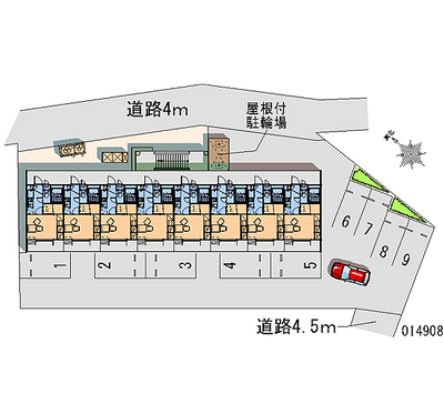 レオパレスヨコミチ 月極駐車場