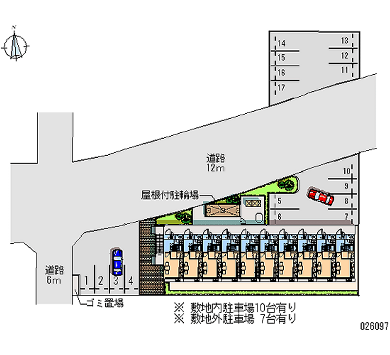 レオパレスＹｕｍａｃｈｉ 月極駐車場