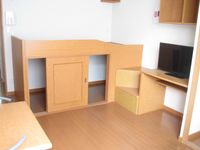 レオパレスタウンコート 収納