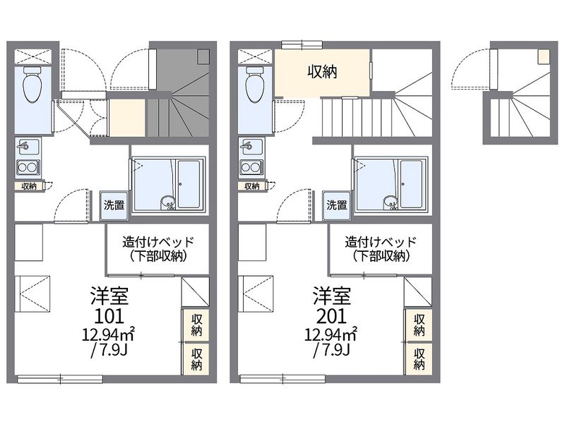 レオパレスエージレス 間取図
