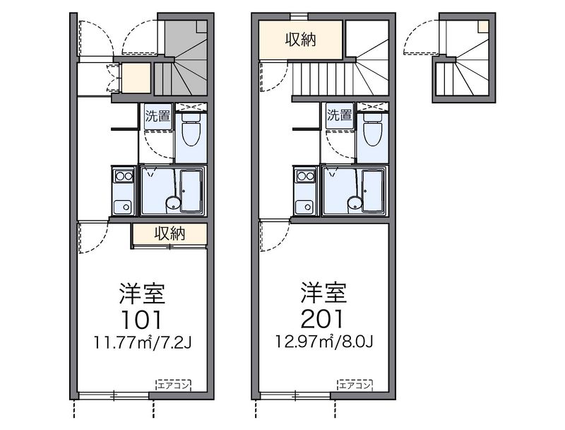 レオネクスト蓮峰 間取図