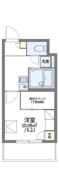 レオパレスカサ　リリオ 間取り図