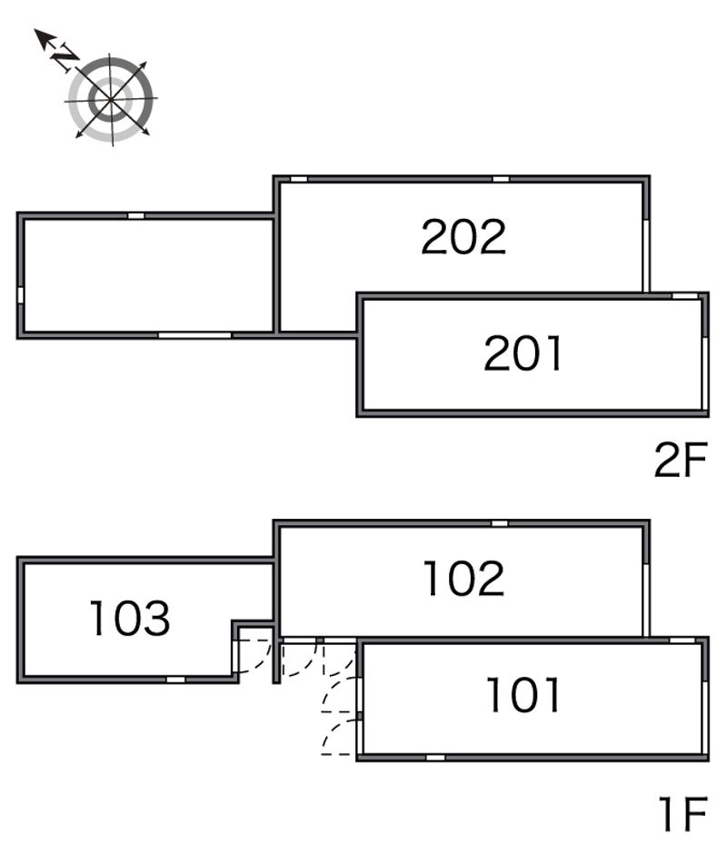 レオネクストリーブス武蔵小山 間取り配置図