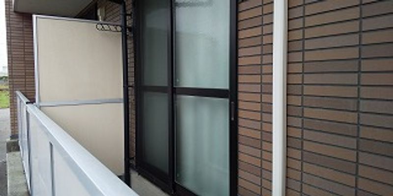 レオパレスエスエスⅡ バルコニー