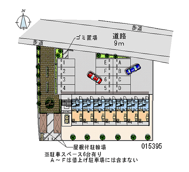 15395月租停車場